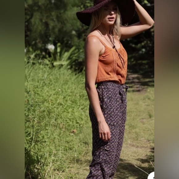 Anthropologie Rhys gem linen joggers - Picture 3 of 10